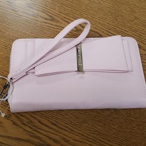 Betsey Johnson wristlet.